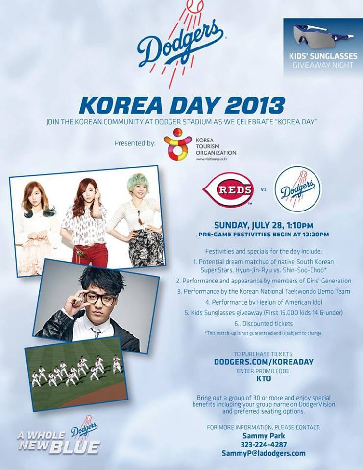 Dodgers Korea Day 7132013