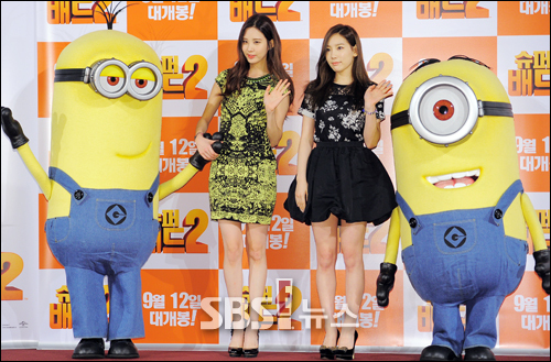 [PIC][04-09-2013]TaeYeon và SeoHyun xuất hiện tại buổi ra mắt bộ phim hoạt hình "Despicable Me 2" với tư cách là diễn viên lồng tiếng 30000313467_700