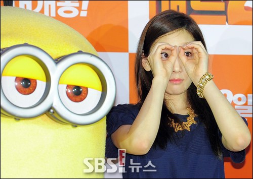 [PIC][04-09-2013]TaeYeon và SeoHyun xuất hiện tại buổi ra mắt bộ phim hoạt hình "Despicable Me 2" với tư cách là diễn viên lồng tiếng 30000313510