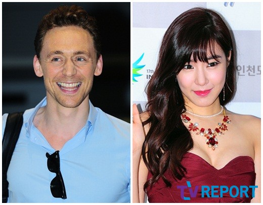 [14-10-2013]Tiffany ghi hình cho chương trình "Seoul vacation" với Nam diễn viên Tom Hiddleston  Tiffanyloki