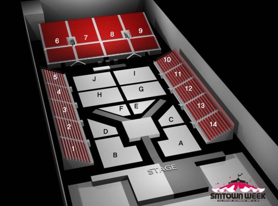 smtown week seating plan