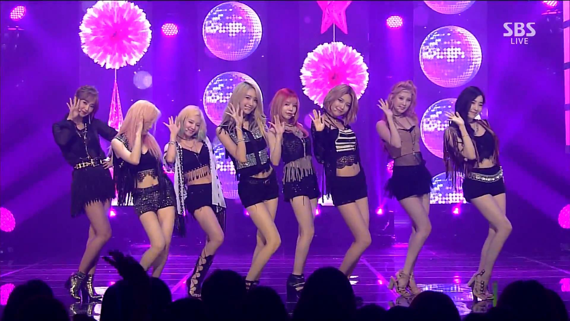 Girls' Generation presenta "PARTY" en "Inkigayo" y gana primer lugar Inkiparty