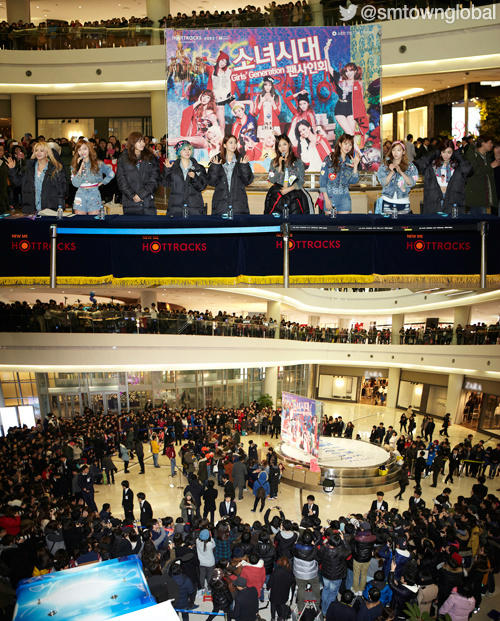 SNSD Fansign event