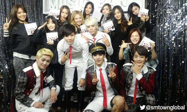 Girls' Generation and SHINee