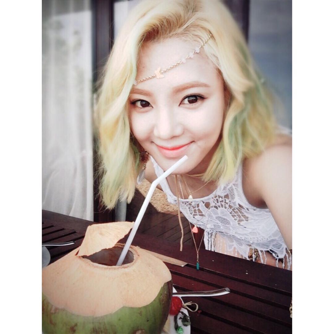 hyoyeon coconut