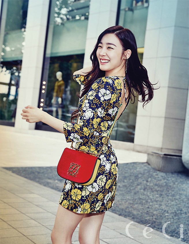 ceci tiffany is running