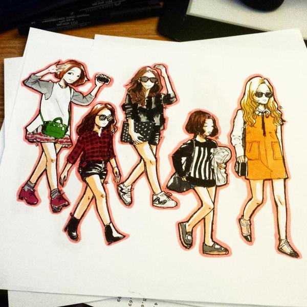 snsd fanart 1