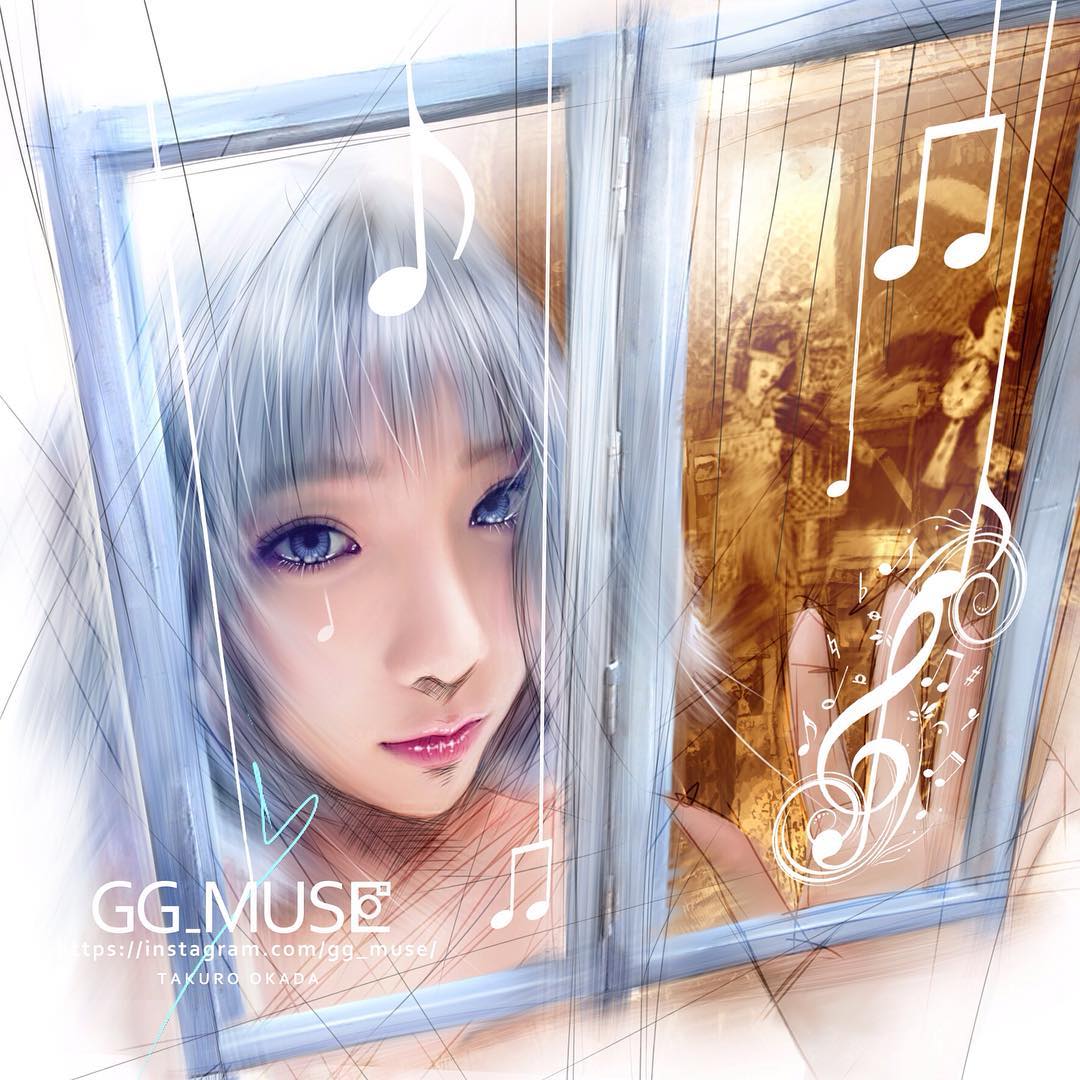 taeyeon rain fanart